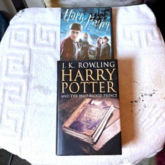 Harry Potter Other - Harry Potter And the Half Blood Prince Hardcover Book & {1} DVD Movie